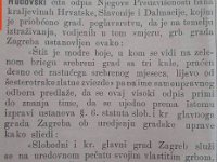 Dokument. 1896. godne prihvaćen novi izgled grba grada zagreba